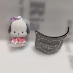 サンリオ　ふわふわフロッキーマスコット　ポチャッコ