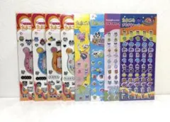 セリア　たまごっちプチプチシール　キラキラシール3 プチプチシール2