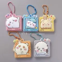 未使用 ちいかわ ぷっくりラバーマスコット 5種セット ラバマスグミ4