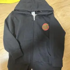 SANTA CRUZ 黒 パーカー