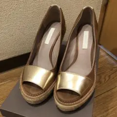 美品 サンダルパンプス