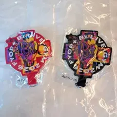 B'z LIVE-GYM 2026 FYOP＋ 3Dラバーキーホルダー 黒 - メルカリ