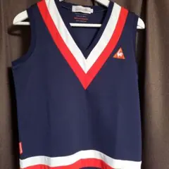 le coq sportif ゴルフベスト ネイビー