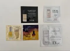 化粧品試供品セット Dior L'OCCITANE