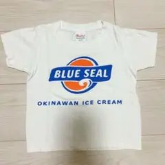 【100cm】BLUE SEAL 沖縄 Tシャツ　キッズ