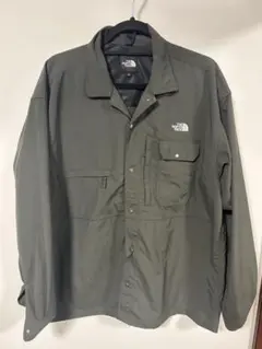The North Face ナイロンシャツ オリーブグリーン　ヌプシ