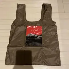 ナイロン製ブラウンエコバッグ　nanga