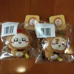 ☆新品 ちいかわ くじ たぬきだもん マスコット モモンガ シーサー 2点☆