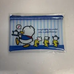 あひるのペックル フラットポーチ