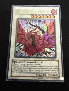 遊戯王 ブラックローズドラゴン シク シークレット 英語 ct05 - メルカリ