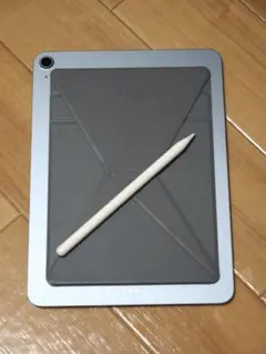 美品 iPad Air4 ブルー 64GB Moftスタンド バッテリー100%