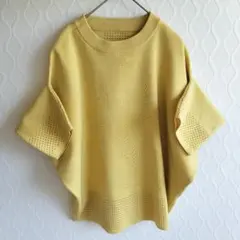 ✨美品✨chez toi シュトワ ニット アップスルーリーブプルオーバー【F】のサムネイル
