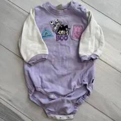 く*げ様 紫色ロンパース Boo サイズ80 モンスターズインク　ブー