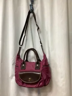 最終値下げ　ランセル　ナイロンショルダーバッグ