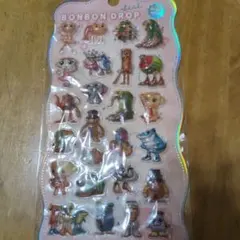 ボンボンドロップ風　シール　トゥントゥントゥンサフール