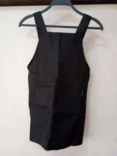 エプロン　黒　130センチ