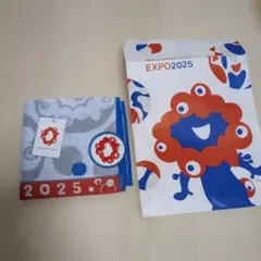 EXPO 2025　ミャクミャクミニタオル 楽しみいっぱい