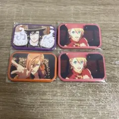 うたプリ　スクエア缶バッジ　4個セット