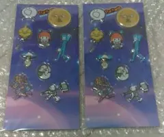 ★2枚セット★リズム天国ミラクルスターズ ぷっくりクリアシール