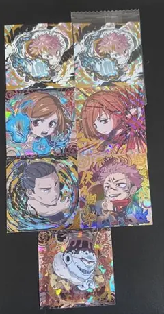 呪術廻戦　ウエハースシール　レア
