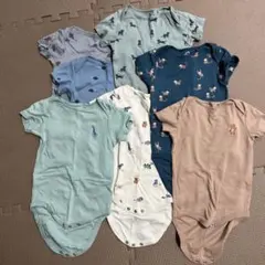 next 半袖ボディスーツ７枚セット1歳半〜2歳