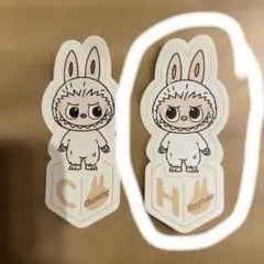 ラブブ　ステッカー C H