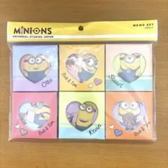 ミニオン メモセット 6個入り