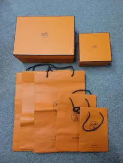 エルメス　中古　ショップ箱　袋　7点まとめ売り