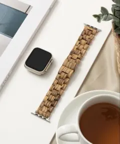 木製　Apple Watch バンド【新品未開封】【匿名配送】