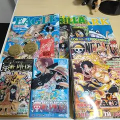ONE PIECE 尾田栄一郎 冊子 第1話掲載 pop 非売品3点セット - メルカリ