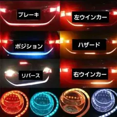 LEDテープ　ライト シーケンシャルウィンカー機能 防水　ブレーキ
