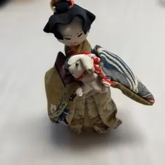 magnolia様 ご確認用】きつねの行列創作人形 古布ちりめん細工 - メルカリ