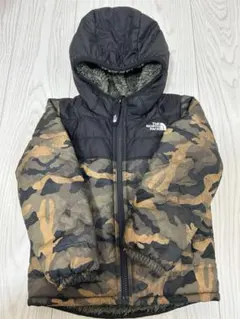 THE NORTH FACE 迷彩柄ダウンコート ボア　115cm