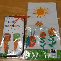 はらぺこあおむし　ハンカチ・ハンドタオル　２点セット