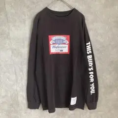 HUF Budweiser コラボ Hufweiser ロングTシャツ ロンT - メルカリ