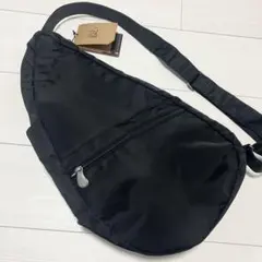 未使用級 Healthy Back Bag ショルダーバッグ ブラック タグ付きのサムネイル