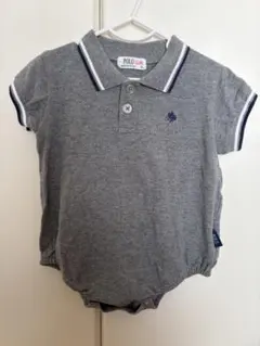 POLO Baby ポロベビー 半袖ロンパース グレー 80cm