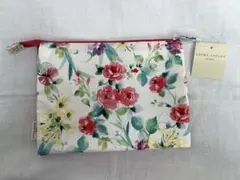 LAURA ASHLEY フローラルポーチ ギフトボックス付き