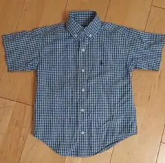 【RALPH LAUREN】チェック 半袖シャツ
