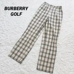 バーバリーゴルフ　ノバチェックパンツ　レディースゴルフパンツ