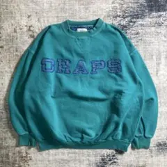 90s チャップス ラルフローレン ブルー スウェット オールド ロゴ 刺繍のサムネイル