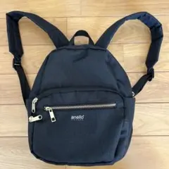 anello GRANDE ミニリュック ブラック レディース 軽量