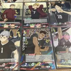 ハイキュー‼︎バボカ‼︎BREAK 最強の挑戦者 稲荷崎6枚セット