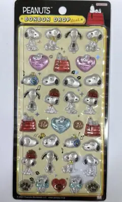 ジ*ク様 ボンボンドロップシール　スヌーピー