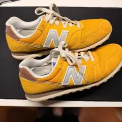 New Balance ニューバランス 373 イエロー 黄 スニーカー