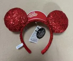 ディズニー　スパンコール　カチューシャ　ミニー　パルパルーザ