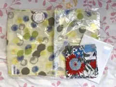 【新品】LIBERTY大判ハンカチとスカーフのセット