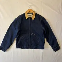 90s Roebucks ローバックス デニム ワークジャケット L 襟コーズのサムネイル