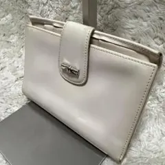 ロンシャン　折り財布　ウォレット　レザー　ジャンクのサムネイル