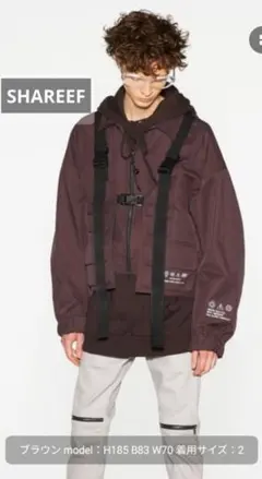 【新品】SHAREEF BODY BAG VEST BLOUSONのサムネイル